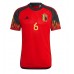 Belgien Axel Witsel #6 Fußballbekleidung Heimtrikot WM 2022 Kurzarm